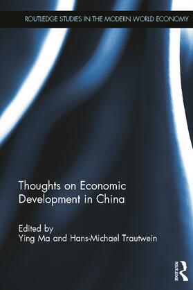 Ying / Trautwein |  Thoughts on Economic Development in China | Buch |  Sack Fachmedien