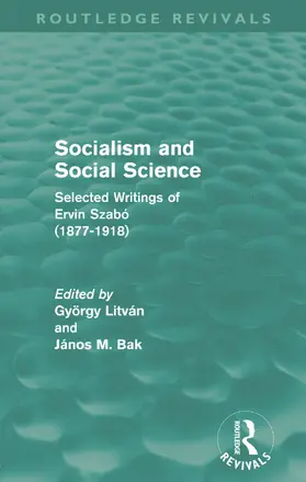 Litván / Bak |  Socialism and Social Science (Routledge Revivals) | Buch |  Sack Fachmedien