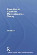 Olsson |  Essentials of Advanced Macroeconomic Theory | Buch |  Sack Fachmedien