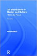 Sparke |  An Introduction to Design and Culture | Buch |  Sack Fachmedien