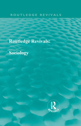 Various |  : Sociology | Buch |  Sack Fachmedien