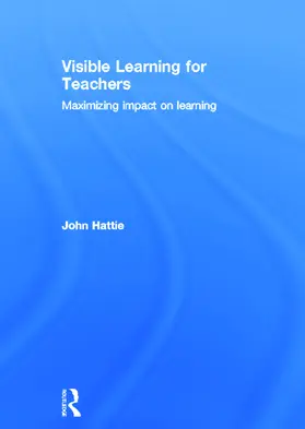 Hattie |  Visible Learning for Teachers | Buch |  Sack Fachmedien