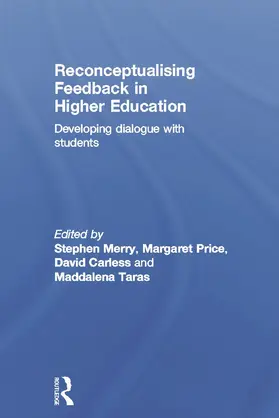 Merry / Price / Carless |  Reconceptualising Feedback in Higher Education | Buch |  Sack Fachmedien