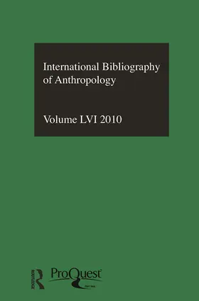  IBSS: Anthropology: 2010 Vol.56 | Buch |  Sack Fachmedien