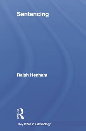 Henham |  Sentencing | Buch |  Sack Fachmedien