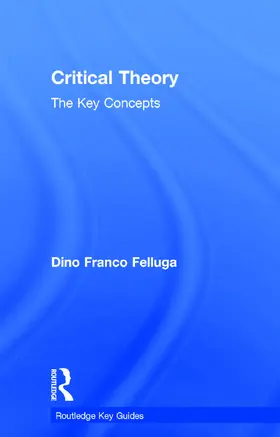 Felluga |  Critical Theory | Buch |  Sack Fachmedien