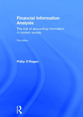 O'Regan |  Financial Information Analysis | Buch |  Sack Fachmedien