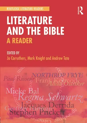Carruthers / Knight / Tate |  Literature and the Bible | Buch |  Sack Fachmedien