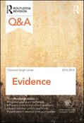 Singh / Landa |  Q&A Evidence 2013-2014 | Buch |  Sack Fachmedien