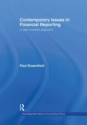 Rosenfield | Contemporary Issues in Financial Reporting | Buch | 978-0-415-70206-5 | sack.de