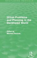 Pacione |  Urban Problems and Planning in the Developed World (Routledge Revivals) | Buch |  Sack Fachmedien