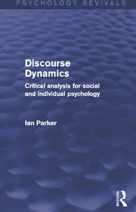 Parker | Discourse Dynamics | Buch | 978-0-415-70636-0 | www.sack.de