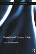 De Mesmaecker |  Perceptions of Criminal Justice | Buch |  Sack Fachmedien