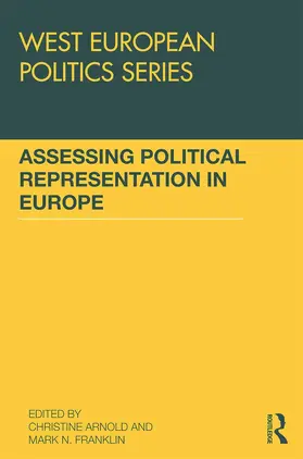Arnold / Franklin |  Assessing Political Representation in Europe | Buch |  Sack Fachmedien