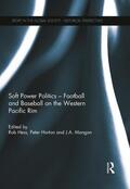 Hess / Horton / Mangan |  Soft Power Politics - Football and Baseball on the Western Pacific Rim | Buch |  Sack Fachmedien