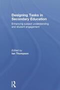 Thompson |  Designing Tasks in Secondary Education | Buch |  Sack Fachmedien