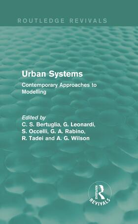 Bertuglia / Leonardi / Occelli | Urban Systems (Routledge Revivals) | Buch | 978-0-415-71460-0 | sack.de
