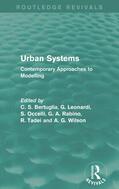 Bertuglia / Leonardi / Occelli |  Urban Systems (Routledge Revivals) | Buch |  Sack Fachmedien