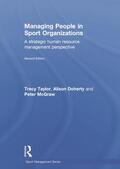 Taylor / Doherty / McGraw |  Managing People in Sport Organizations | Buch |  Sack Fachmedien
