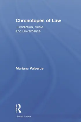Valverde |  Chronotopes of Law | Buch |  Sack Fachmedien