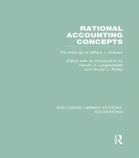 Langenderfer / Porter |  Rational Accounting Concepts (RLE Accounting) | Buch |  Sack Fachmedien