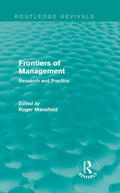 Mansfield |  Frontiers of Management | Buch |  Sack Fachmedien
