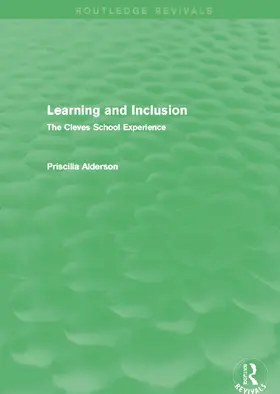 Alderson | Learning and Inclusion (Routledge Revivals) | Buch | 978-0-415-72255-1 | www.sack.de