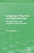 Atkinson |  Language, Structure and Reproduction | Buch |  Sack Fachmedien
