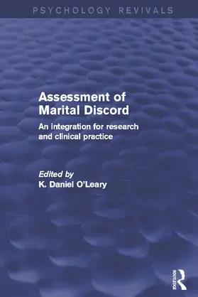 O'Leary |  Assessment of Marital Discord (Psychology Revivals) | Buch |  Sack Fachmedien