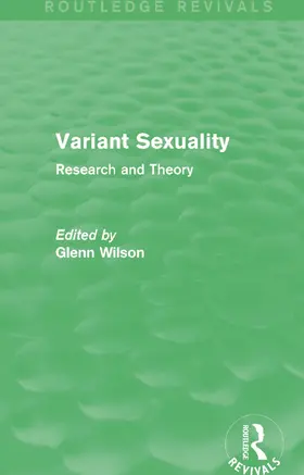 Wilson |  Variant Sexuality (Routledge Revivals) | Buch |  Sack Fachmedien