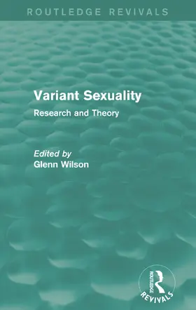Wilson |  Variant Sexuality (Routledge Revivals) | Buch |  Sack Fachmedien