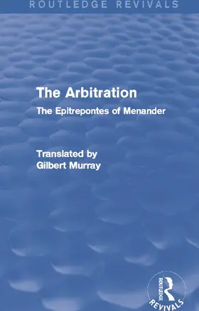 Murray | The Arbitration (Routledge Revivals) | Buch | 978-0-415-73038-9 | www.sack.de