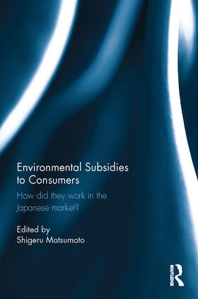 Matsumoto | Environmental Subsidies to Consumers | Buch | sack.de