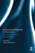 Matsumoto |  Environmental Subsidies to Consumers | Buch |  Sack Fachmedien