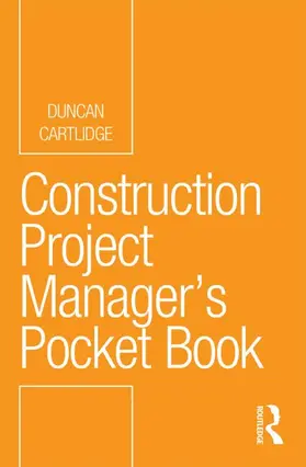 Cartlidge |  Construction Project Manager's Pocket Book | Buch |  Sack Fachmedien