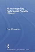 O'Donoghue |  An Introduction to Performance Analysis of Sport | Buch |  Sack Fachmedien