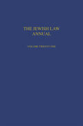 Porat |  Jewish Law Annual Volume 21 | Buch |  Sack Fachmedien