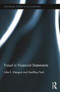 Margret / Peck |  Fraud in Financial Statements | Buch |  Sack Fachmedien
