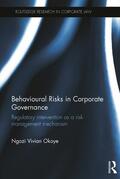 Okoye |  Behavioural Risks in Corporate Governance | Buch |  Sack Fachmedien
