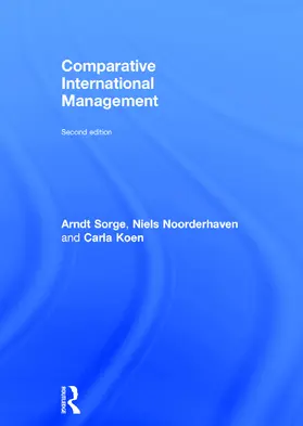 Noorderhaven / Sorge / Koen | Comparative International Management | Buch | 978-0-415-74482-9 | www.sack.de
