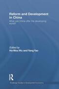Yao / Wu |  Reform and Development in China | Buch |  Sack Fachmedien
