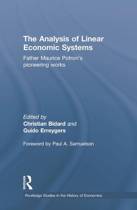 Bidard / Erreygers | The Analysis of Linear Economic Systems | Buch | 978-0-415-74654-0 | sack.de