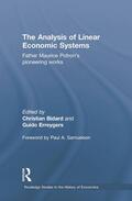 Bidard / Erreygers |  The Analysis of Linear Economic Systems | Buch |  Sack Fachmedien