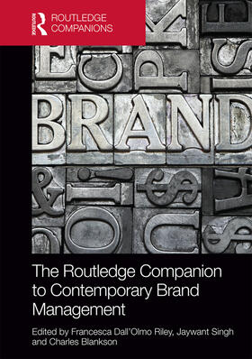 Dall'Olmo Riley / Singh / Blankson |  The Routledge Companion to Contemporary Brand Management | Buch |  Sack Fachmedien
