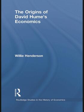Henderson |  The Origins of David Hume's Economics | Buch |  Sack Fachmedien
