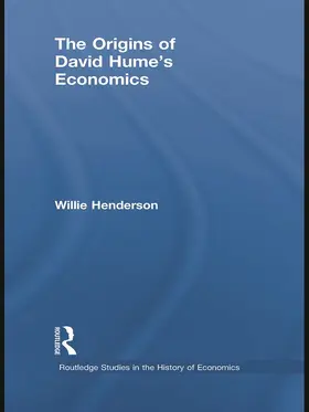 Henderson |  The Origins of David Hume's Economics | Buch |  Sack Fachmedien