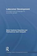Oyelaran-Oyeyinka / Gehl Sampath |  Latecomer Development | Buch |  Sack Fachmedien