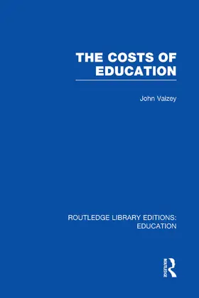 Vaizey | The Costs of Education | Buch | 978-0-415-75045-5 | www.sack.de