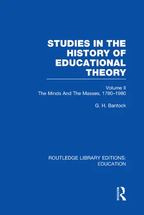 Bantock |  Studies in the History of Educational Theory Vol 2 | Buch |  Sack Fachmedien