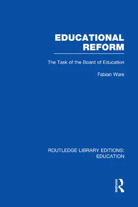 Ware | Educational Reform | Buch | 978-0-415-75086-8 | www.sack.de